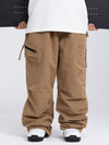 Pantalon de ski ample pour homme, style expédition en montagne, avec poches cargo latérales