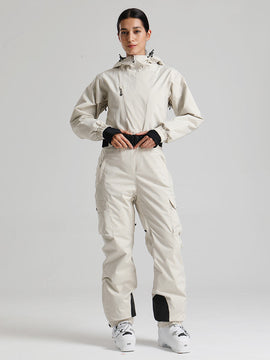Combinaison intégrale de ski Gsou Snow Alpine Luxe Slim Fit pour femme