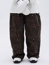 Pantalon de ski ample freestyle double genou femme