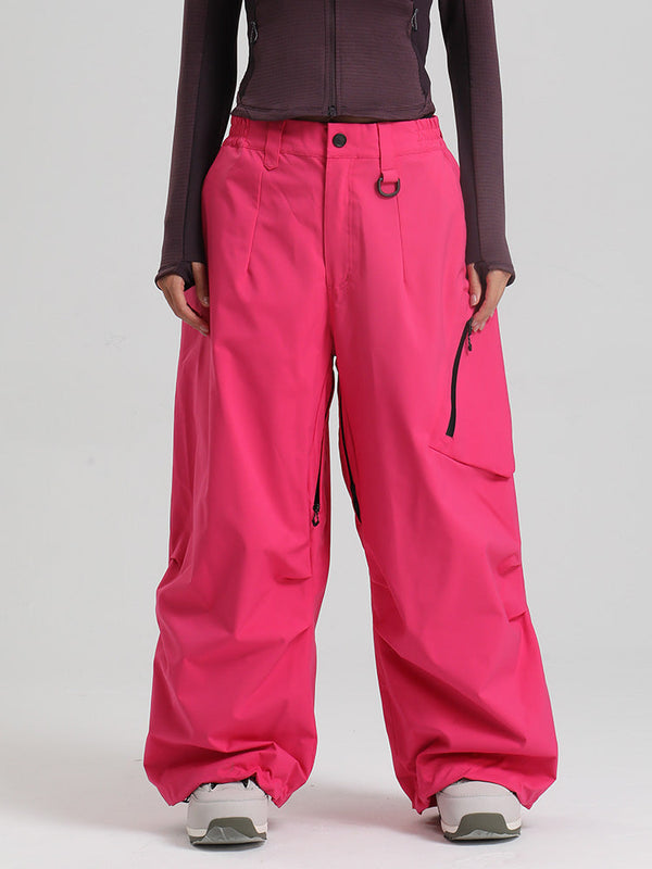 Pantalon de neige ample et fonctionnel Gsou Snow pour femme, résistant et urbain