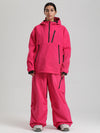 Combinaisons de ski amples Gsou Snow pour femmes, style montagne durable