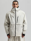 Veste de ski cargo Gsou Snow pour homme, résistante et fonctionnelle, idéale pour l'hiver en montagne.