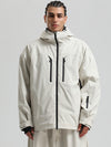 Veste de ski Gsou Snow pour homme, résistante, isolée et coupe-vent, style montagne.