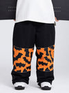 Pantalon de neige cargo réfléchissant pour homme, motif stylé, toutes saisons