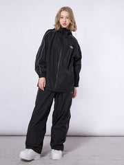 Veste et pantalon de snowboard Dook Snow Track Stripe pour femme