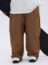 Pantalon de ski ample freestyle à genoux doubles pour femme