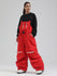Salopette de snowboard ample Gsou Snow Mountain Chill Freestyle pour femme