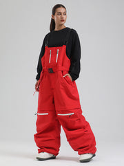 Salopette de snowboard ample Gsou Snow Mountain Chill Freestyle pour femme