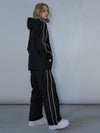 Veste et pantalon de snowboard Dook Snow Track Stripe pour femme