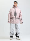 Combinaison de ski cargo multifonctionnelle Gsou Snow pour homme, résistante et durable.