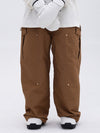 Women's Baggy Double Knee Camo Ski Pants