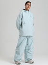 Combinaisons de ski amples Gsou Snow pour femmes, style montagne durable