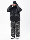 Ensemble de ski Chillform pour homme, camouflage réfléchissant – Veste Glow Trail et pantalon de ski ample