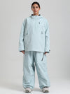 Combinaisons de ski amples Gsou Snow pour femmes, style montagne durable