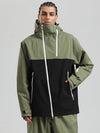 Veste cargo de montagne Gsou Snow HyperDrive toutes saisons pour homme, color block