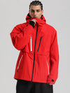Veste de ski cargo Gsou Snow pour homme, résistante et fonctionnelle, idéale pour l'hiver en montagne.