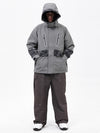Ensemble de ski Chillform pour homme, camouflage réfléchissant – Veste Glow Trail et pantalon de ski ample