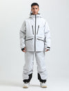 Combinaison de ski cargo multifonctionnelle Gsou Snow pour homme, résistante et durable.