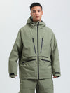 Veste de ski cargo multifonctionnelle Gsou Snow pour homme, résistante et durable.