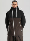 Veste cargo de montagne Gsou Snow HyperDrive toutes saisons pour homme, color block