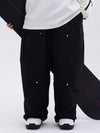 Pantalon de ski ample freestyle à genoux doubles pour femme