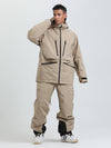 Combinaison de ski cargo multifonctionnelle Gsou Snow pour homme, résistante et performante.
