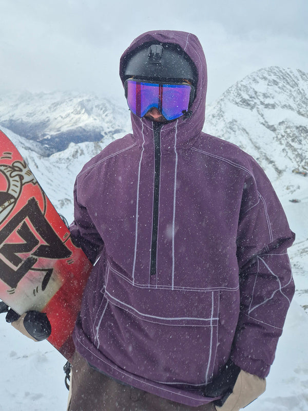 Veste de snowboard camouflage Streetstorm à enfiler, idéale pour toutes les saisons chez les hommes