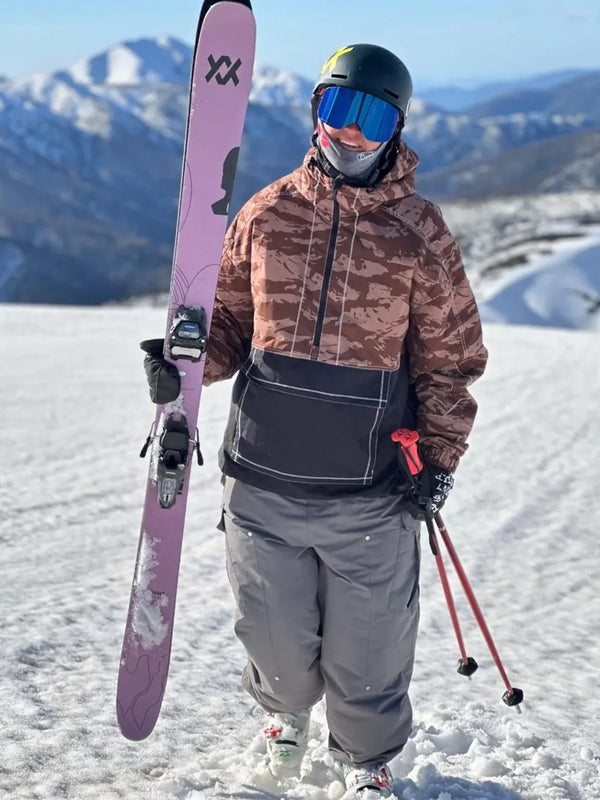 Veste de snowboard Streetstorm à enfiler pour homme, style montagne toutes saisons