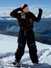 Pantalon de ski ample et oversize Mountain Chill Streetstorm pour femme
