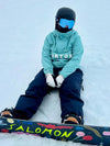 Pantalon de ski ample pour femme, style expédition en montagne, avec poches cargo latérales