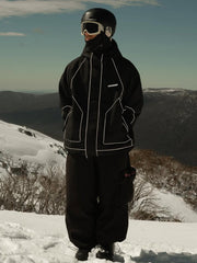 Veste de ski réfléchissante All Weather Mountain Chill pour homme – Ski nocturne et snowboard