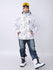 Veste de ski imperméable à capuche Snowy Owl Mountain pour homme et unisexe