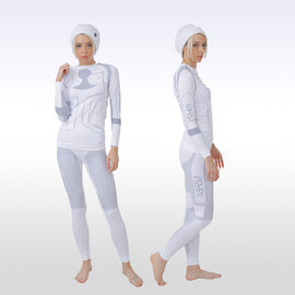 Ensemble de sous-vêtements techniques fonctionnels, chauds et confortables pour femmes Snowshred