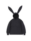 Sweat à capuche imperméable Doorek unisexe avec un adorable lapin