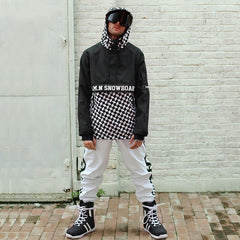 Ensemble veste et pantalon de snowboard SMN Top Fashion pour homme