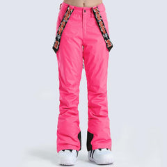 Pantalon de ski à bretelles Gsou Snow 10k Highland pour femme