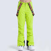 Womens Gsou Snow 10k Waterproof Warm Highland freestyle Bib Ski Pants