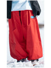Pantalon de neige ample et duveteux Doorek unisexe pour hommes