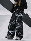 Pantalon de snowboard ample et résistant, style urbain et polyvalent pour femme