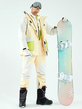 Combinaisons de ski homme Vector Winter Invitation Colorblock