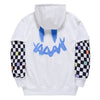 Sweat à capuche polaire pour homme avec motif smiley
