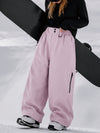 Pantalon de snowboard ample et résistant, style urbain et polyvalent pour femme