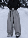 Pantalon de snowboard ample OG à coupe large et finitions rivetées, inspiré des vêtements de travail urbains pour femmes