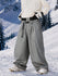 Pantalon de snowboard ample OG pour homme, style urbain, inspiré des vêtements de travail, avec rivets apparents et coupe large.