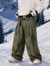Pantalon de snowboard ample OG pour homme, style urbain, inspiré des vêtements de travail, avec rivets apparents et coupe large.