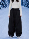 Pantalon de snowboard ample et résistant, style urbain et polyvalent pour femme
