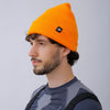 Bonnet de ski unisexe en crochet avec pompon