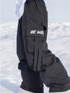 Pantalon de ski ample « Born To Be Wild Mountain Chill » pour femmes