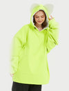 Sweat à capuche imperméable en polaire Doorek pour femme - Motif oreilles de chat