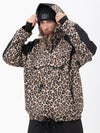 Veste de snowboard bomber camouflage Mountain Freestyle pour homme avec poche cargo